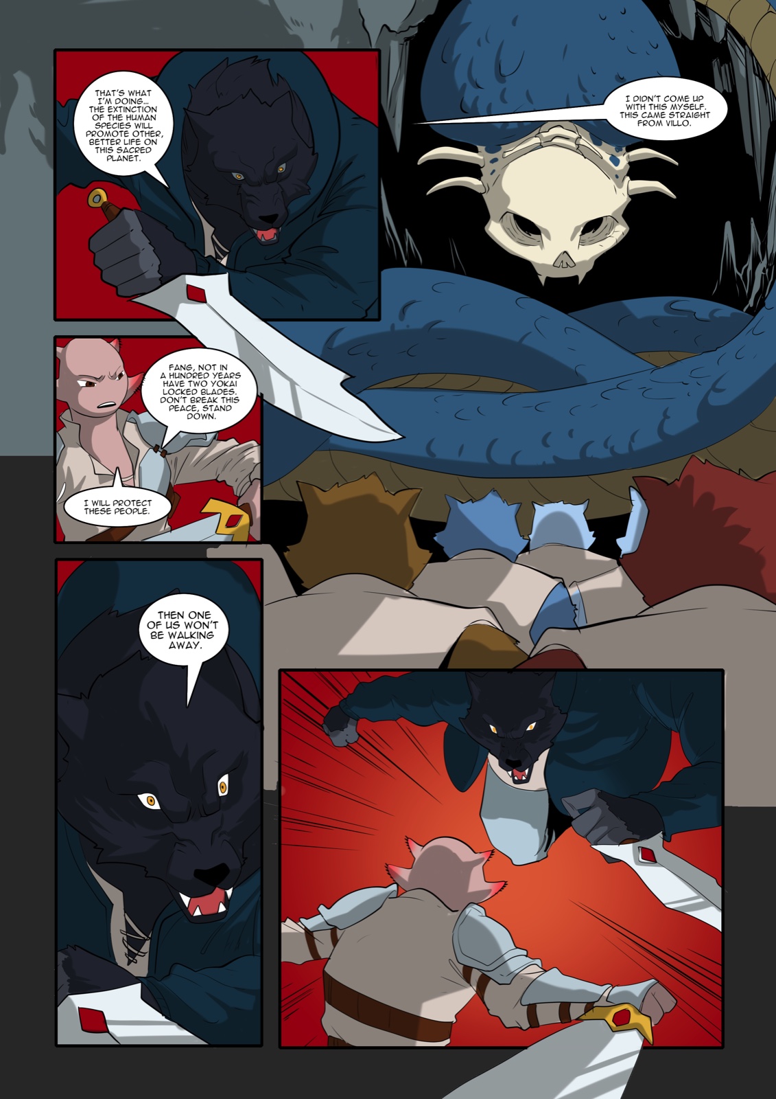 Page 3 of the Axolotl Rangefinders Issue 1 preview