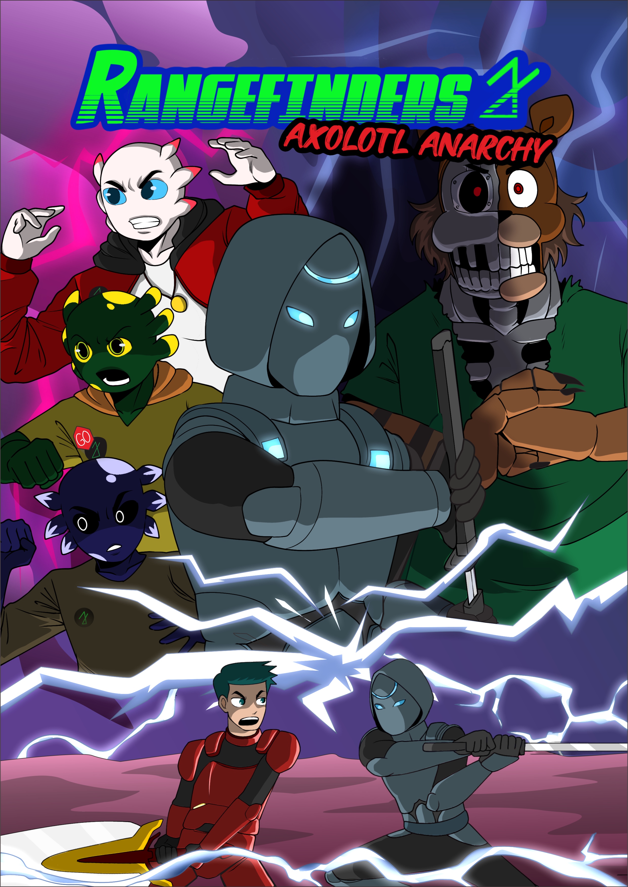 Axolotl Rangefinders: Axolotl Anarchy, Issue 2 cover