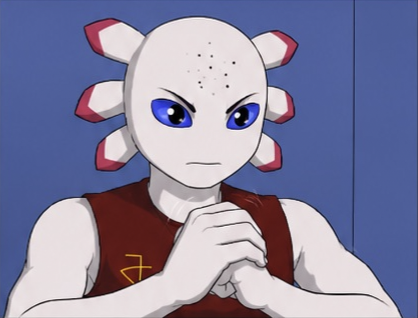 Surge, the main Axolotl Rangefinders character
